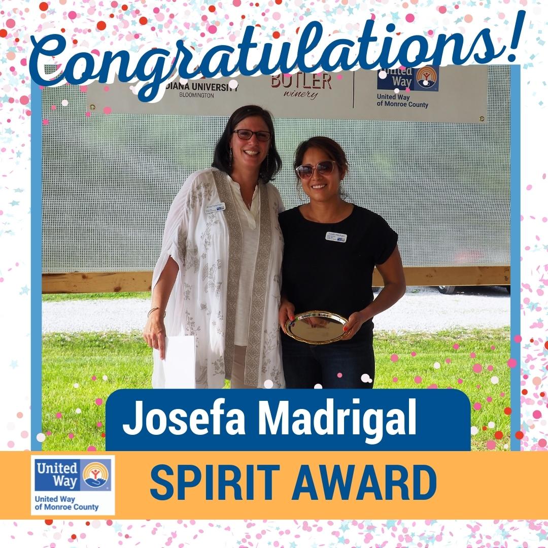 Josefa Madrigal Spirit Award